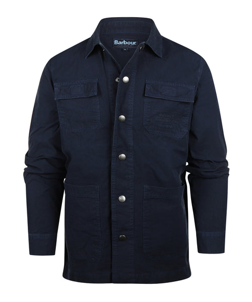 Barbour Grindle Cargo Overshirt | Navy Blauw