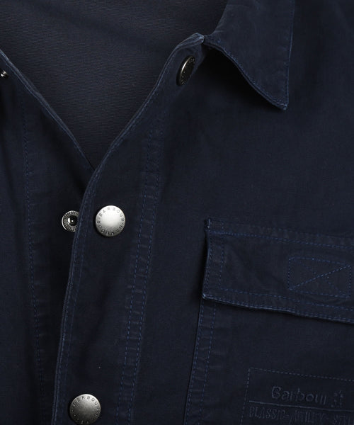 Barbour Grindle Cargo Overshirt | Navy Blauw