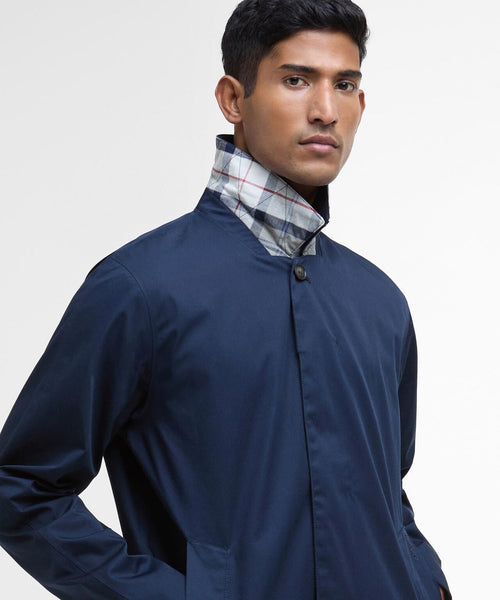 Barbour Rokig Waterproof Jacket | Navy Blauw