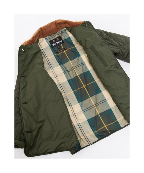 Barbour Bragar Quilt Women | Olive