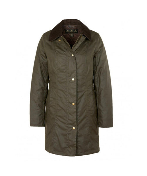 Barbour Belsay Wax Jacket Women | Olive