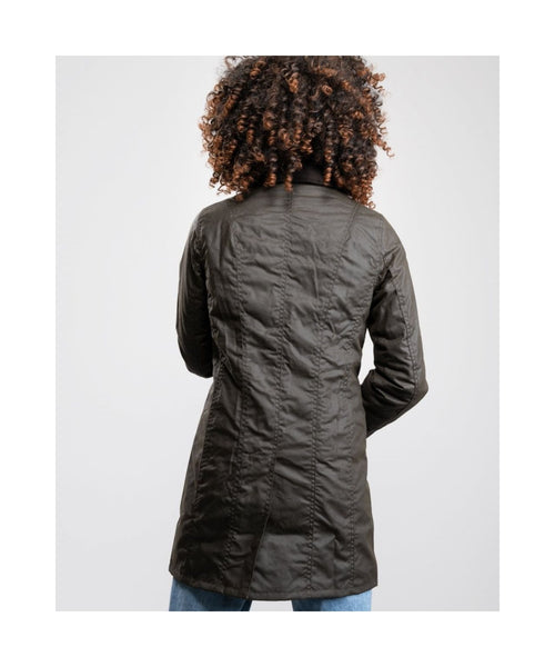 Barbour Belsay Wax Jacket Women | Olive