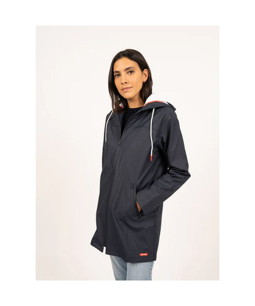 Saint James Emma Rain Coat Women | Navy Blue