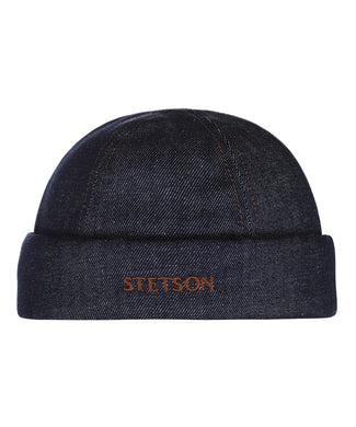 Stetson Docker Denim Sustainable | Denim Blauw