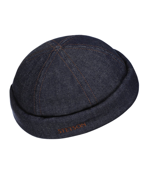 Stetson Docker Denim Sustainable | Denim Blauw