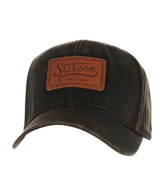 Stetson Baseball Cap CO/PES Leather Patch | Bruin